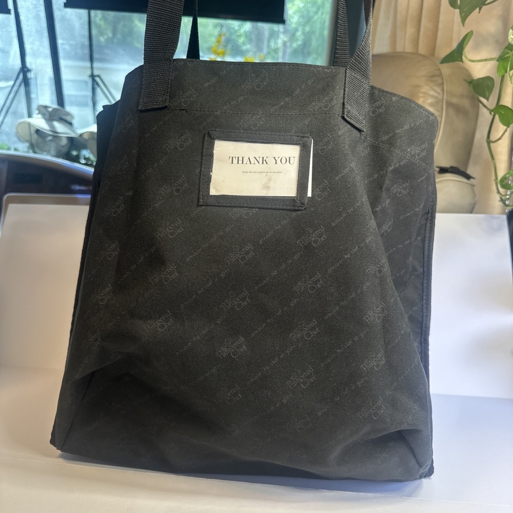 Pampered Chef Consultant Carrying Tote Bag Heavy Duty Tote XL Logo 20"x15"x13"